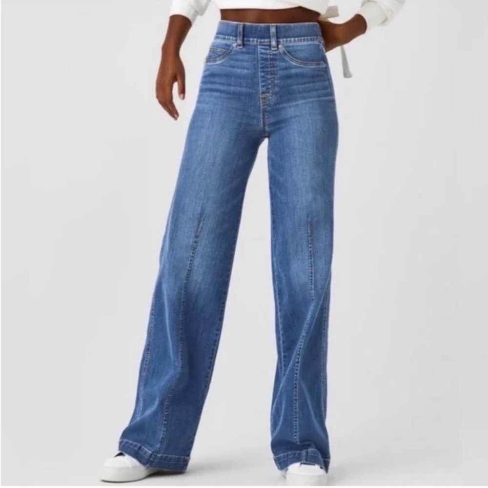 SPANX Wide Leg Jeans Medium